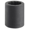 Facom 10 mm 1/2 in Drive 12 Point Standard Impact Socket Chrome Molybdenum Steel Manganese Phosphate Finish NSD.10B