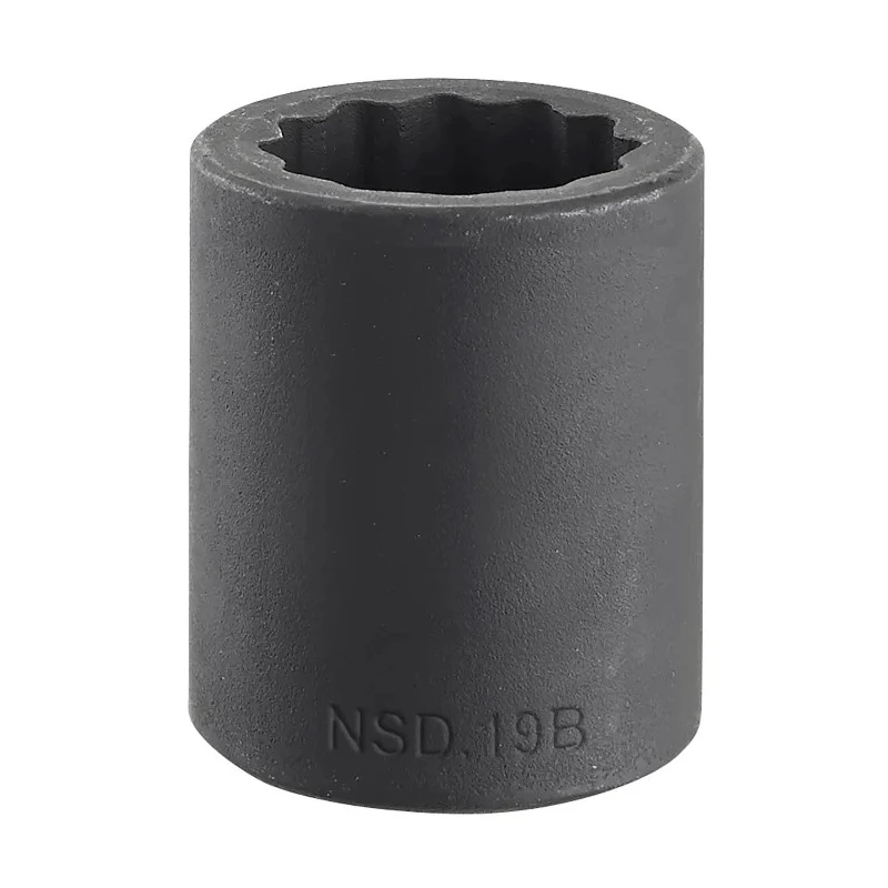 Facom 28 mm Metric Standard Impact Socket 1/2 inch Drive, 46 mm Length NSD.28B