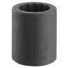 Facom 28 mm Metric Standard Impact Socket 1/2 inch Drive, 46 mm Length NSD.28B