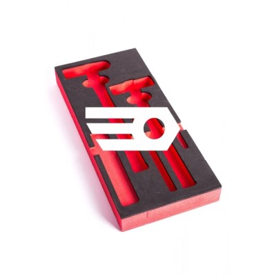 Facom Foam Tool Tray, Width 418 mm, Length 188 mm, Height 45 mm PM.MODRL2