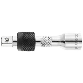 Facom 1/4 in Square Drive Locking Extension Bar Chrome Finish Steel 55mm Overall R.55RCK
