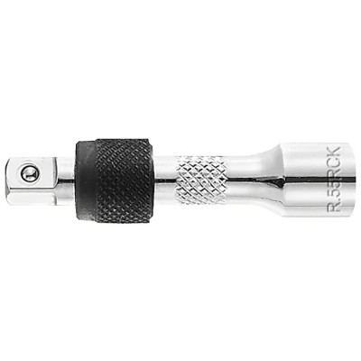 Facom 1/4 in Square Drive Locking Extension Bar Chrome Finish Steel 55mm Overall R.55RCK
