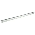 Interroll Medium Duty Zinc Plated Steel Roller Track 1.98 m Length x 30 mm Width x 54 mm Height BU40