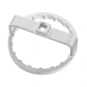 Facom Open End Wrench Cap Steel Chrome Finish DE.66-18