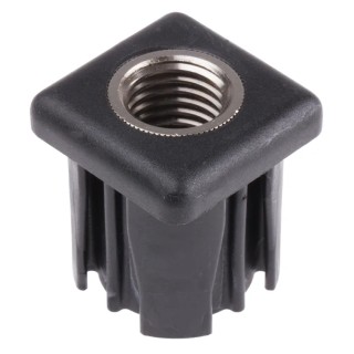 RS PRO Square Nylon Tube Insert, 1000 kg Static Load Capacity 235-1007