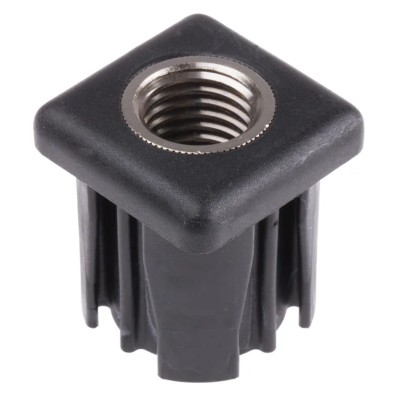 RS PRO Square Nylon Tube Insert, 1000 kg Static Load Capacity 235-1007