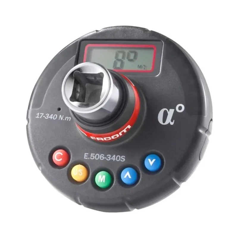 Facom Digital Torque Tester with 1/2 in Drive and ±3 % Accuracy E.506-340S