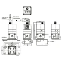 RS PRO Aluminium Pneumatic Pressure Regulator 1/4 in Threaded G, Maximum Pressure 9 bar, Operating Temperature 0°C 235-1143