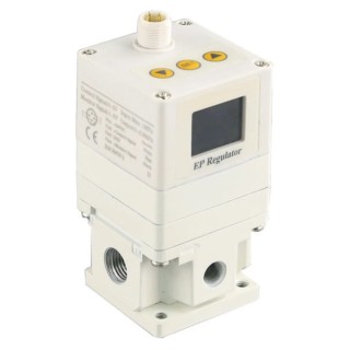 RS PRO Pneumatic Pressure Regulator 1/4 in Threaded G Aluminium Body 0-9 Bar 0-50°C Series RS PRO 235-1144