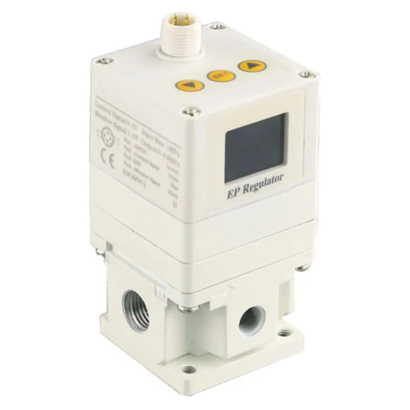 RS PRO Pneumatic Pressure Regulator 1/4 in Threaded G Aluminium Body 0-9 Bar 0-50°C Series RS PRO 235-1144