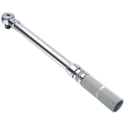 Facom Click Torque Wrench, Torque Range 40.67 to 338.95 Nm, 1/2 in Square Drive, Chrome Vanadium Steel, 600mm Overall S.306U