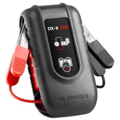 Facom 12V Battery Tester with Surge Limiter and 5A Current Limit DX.8-12A