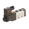 RS PRO Pneumatic Solenoid Valve - 5/2 Solenoid/Spring G 1/8 24V 235-1242