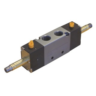 RS PRO Pneumatic Solenoid Valve 5/2 Solenoid G 1/8 24V 235-1245
