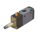 RS PRO Pneumatic Solenoid Valve 3/2 Solenoid/Spring G 1/8 235-1241