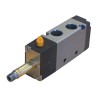 RS PRO Pneumatic Solenoid Valve 5/2 Pilot G 1/8, 5 Ports, 8 Bar Pressure, Stand Alone and Manifold Mount, Model 235-1244