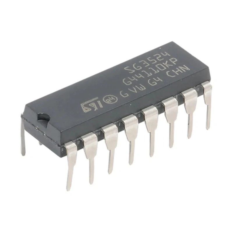 STMicroelectronics 16-Pin PDIP 2-Channel Voltage Mode PWM Controller 300 kHz 40V SG3524N