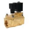 RS PRO Pneumatic Solenoid Valve NO Solenoid/Spring 220V Brass Body Nitrile Rubber Seals 16 bar 235-1274