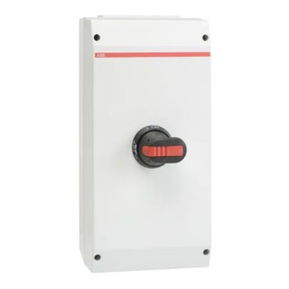 ABB 3-Pole Switch Disconnector, 0A, IP65 Rigid Glass Reinforced Polycarbonate Enclosure OTP Series 
