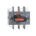 ABB 3-Pole Surface Mount Switch Disconnector IP00 3-Phase Black Handle Lug Terminal OT Series 