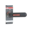 ABB Black Rotary Handle, 145 mm, OTV Series 1SCA022804R6340 S/APP. OTV800EK