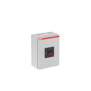 ABB 3-Pole Screw Switch Disconnector IP65, 0A, Black Handle, OTR Series, Model 