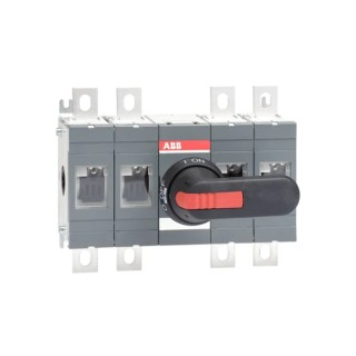 ABB 4-Pole Screw Switch Disconnector IP00, IP65 315A 180kW 1000V ac OT Series 1SCA022727R4270