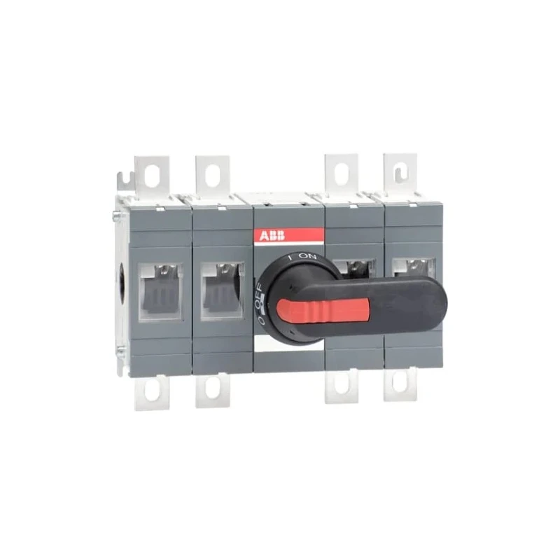 ABB 4-Pole Screw Switch Disconnector IP00, IP65 315A 180kW 1000V ac OT Series 1SCA022727R4270