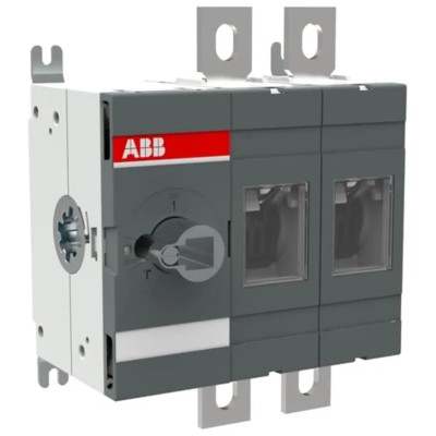 ABB 2-Pole Screw Switch Disconnector 1000V AC, 315A, IP00, Lug Terminal, OT Series IP00