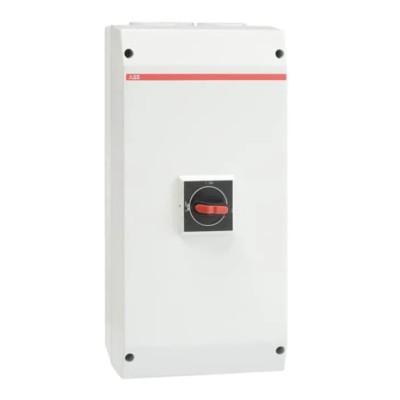 ABB 3-Pole Screw Mount Safety Switch Disconnector, IP65, 100A, 37 kW, 690V AC, Model 