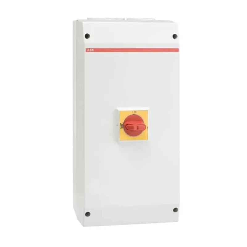 ABB 3-Pole Switch Disconnector OTE Series, IP65, 125A, 45 kW, Screw Clamp Terminal, Padlock Compatible, Model 