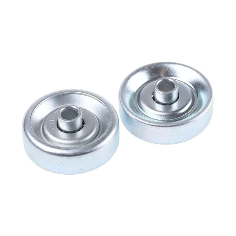 Interroll Steel Skate Wheel 48 mm Diameter 16 mm Width 8.2 mm Bore 24 mm Bore Length Load Capacity 200N Model 2201