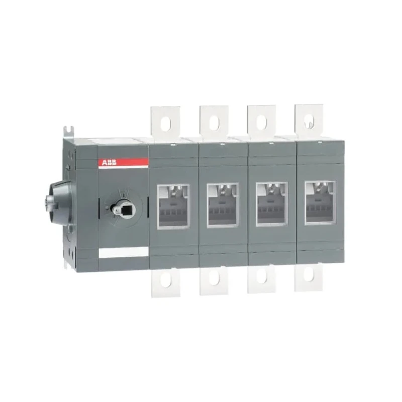 ABB 4-Pole Screw Switch Disconnector 1000V Operational Voltage Lug Terminal OT Series IP00 