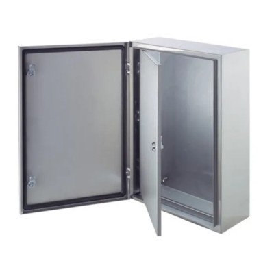 ABB Steel Black RAL 7035 Single Door Enclosure 300 mm H x 300 mm W x 300 mm L PRN3006K
