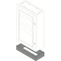 ABB 400 mm Steel Plinth for Enclosure, 400x200x100 mm ZA4020