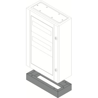 ABB 400 mm Steel Plinth for Enclosure, 400x200x100 mm ZA4020