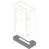 ABB 400 mm Steel Plinth for Enclosure, 400x200x100 mm ZA4020