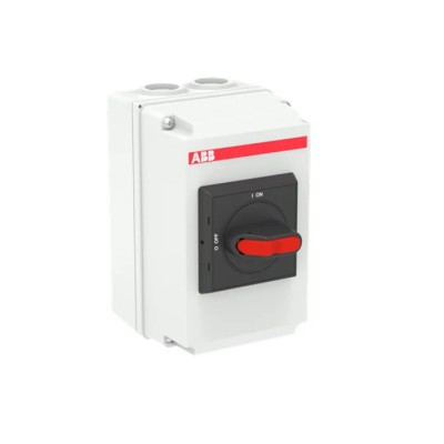 ABB 4-Pole Screw Mount Switch Disconnector, IP65 Protection, Series OTDCP, Model 
