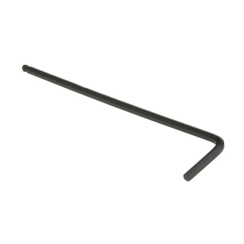 Facom L Metric Hex Key, Long Arm, Silicon Steel, Phosphate Coated, 2.5 mm Hex Size 83SH.2,5