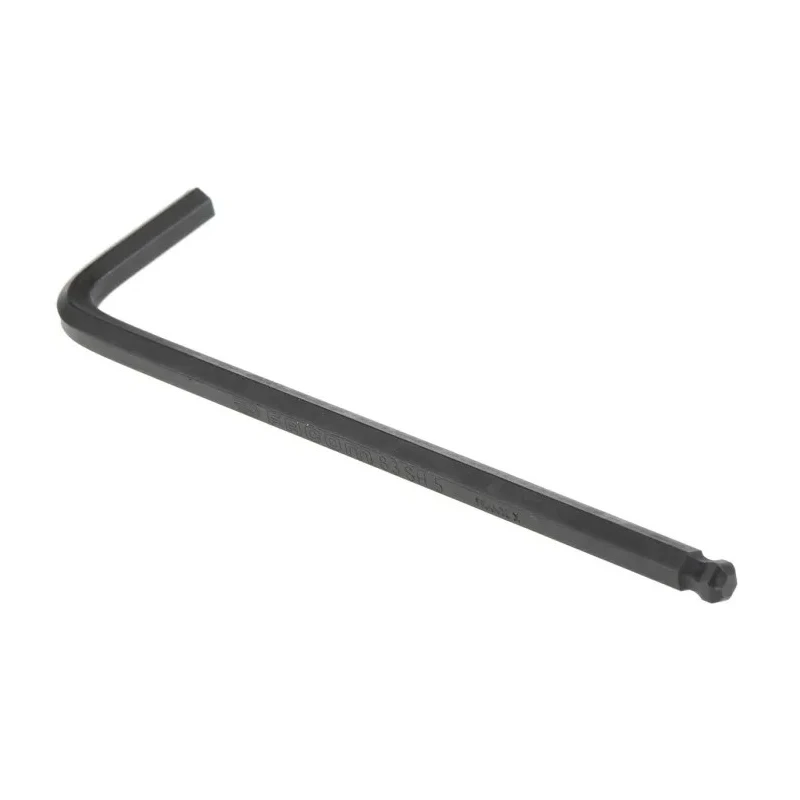 Facom L Metric Hex Key, Hex Size 5 mm, Long Arm, Phosphate Finish, Silicon Steel 83SH.5