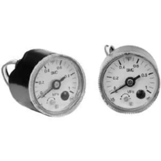 SMC 42.5 mm R 1/4 in Type R Pressure Gauge 10 bar GP46-10-01L5-Q