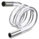 SMC Compressed Air Pipe Transparent Fluoropolymer 2.5 mm ID 2 mm OD 100 mm Length 7 bar Max Pressure IDK04 Series 