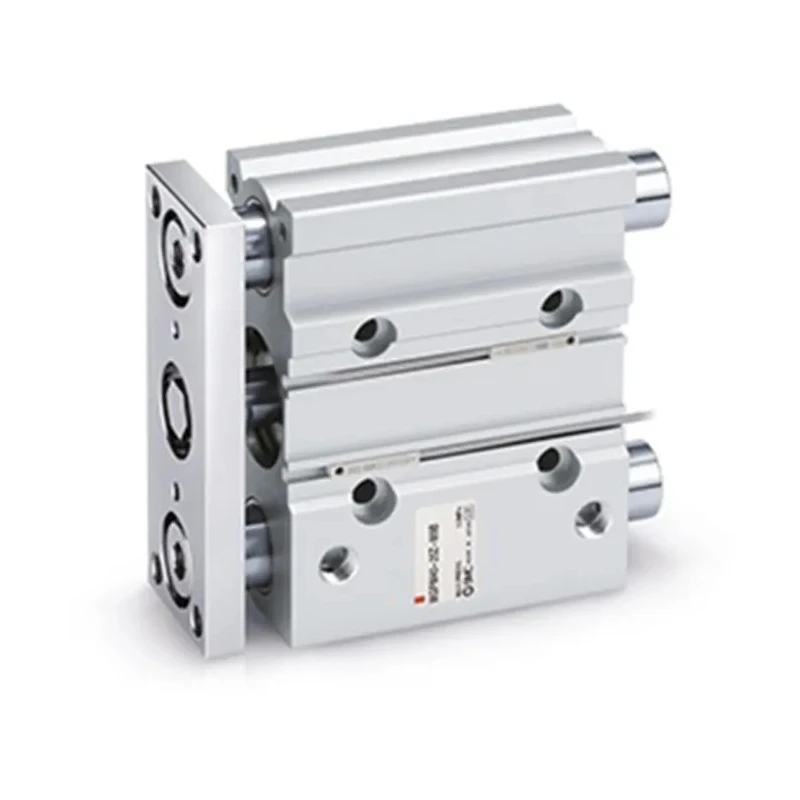 SMC Guide Cylinder 50mm Bore, 25mm Stroke, Aluminium Alloy Body, Double Acting, Rubber Bumper Cushion MGPL50TF-25Z