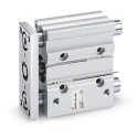 SMC Pneumatic Guide Cylinder 16mm Bore, MGP Series, 125mm Stroke, Double Acting, Aluminium Alloy Body MGPM16-125Z