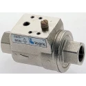 Legris Axial Type Pneumatic Actuated Valve 1 in 10 bar NC 15°C to 80°C 4202 25 34 20