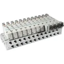 SMC SY7000 series 8 Station G1 Port Aluminium Manifold 