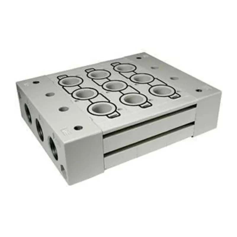 SMC SY9000 series 2 Station G1 Port Push-in Aluminium Body Manifold 