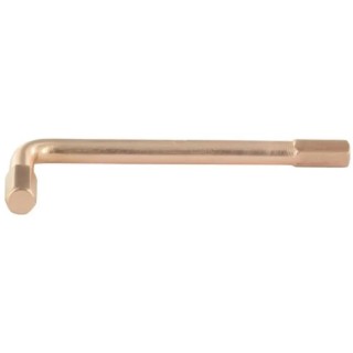 Facom L Metric Hex Key, Hex Size 19 mm, Short Arm, Non-Sparking Beryllium Copper Alloy 82H.19SR