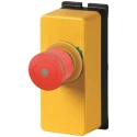 Eaton Twist Release Plastic Control Station Switch 2 NC, 1 Cutouts, Red Push Button, IP65 199355 M22-PVLT30/FK02/RG/FIY1