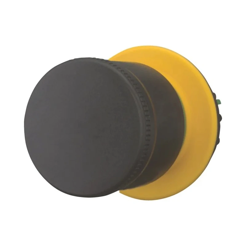 Eaton M22 Series Black Pull Release Mushroom Push Button Switch, 30 mm Cutout, IP66, IP69 197539 M22S-PV30